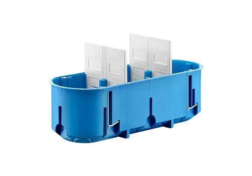 Simet puszka do pustych ścian 3 x 60 mm, głęboka 1 Puszka do pustych ścian 3 x 60 mm