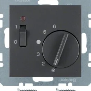 Regulator temperatury pomieszczenia 24 V Berker B. Kwadrat