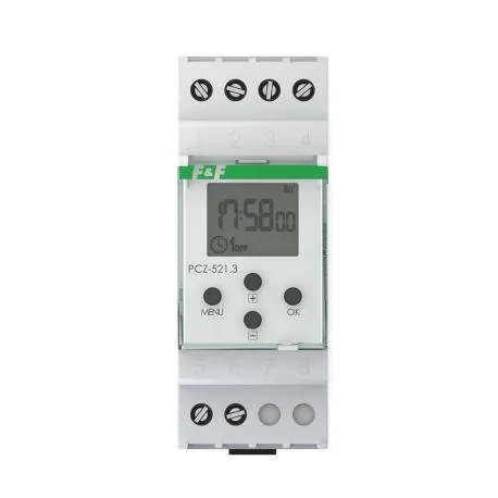 Zegar programowalny tygodniowy PCZ-521.3