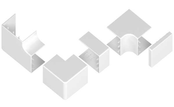 Akcesoria, złączki narożniki do kanału 40/60