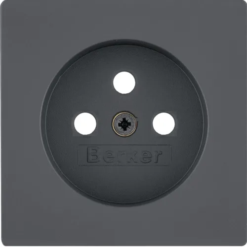 Płytka czołowa do gniazda z uziemieniem