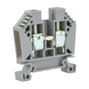 Złączka szynowa 10 mm² szara