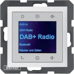 Radio Touch DAB+, Bluetooth biały mat