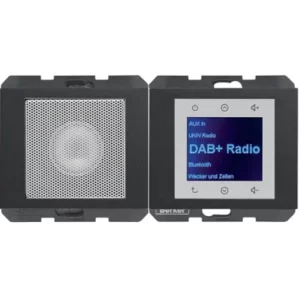 Radio Touch DAB+, Bluetooth z głośnikiem antracyt mat K1