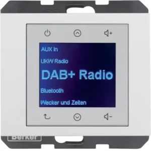 Radio Touch DAB+ biały połysk K1