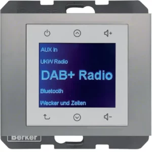 Radio Touch DAB+ stal szlachetna K5