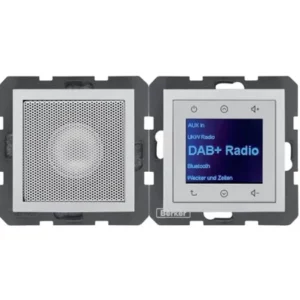 Radio Touch DAB+ z głośnikiem alu mat B.Kwadrat