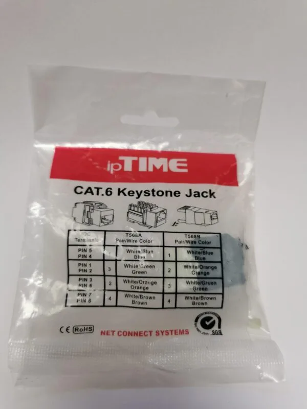 Moduł keystone rj-45 cat.6