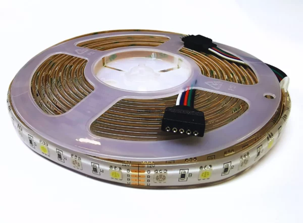 taśma led rgb + biała zimna ip63