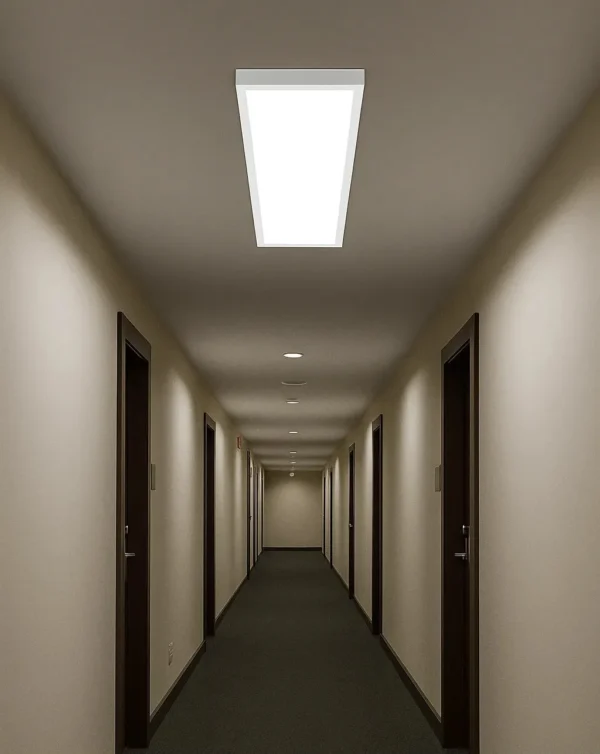 Pprawa Q led finestra - korytarz