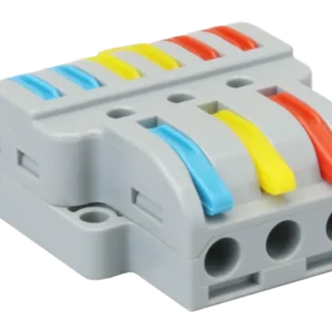 Łącznik bezśrubowy, otwierany – OVO3P36 0.5-4mm 32A 3P 1:2