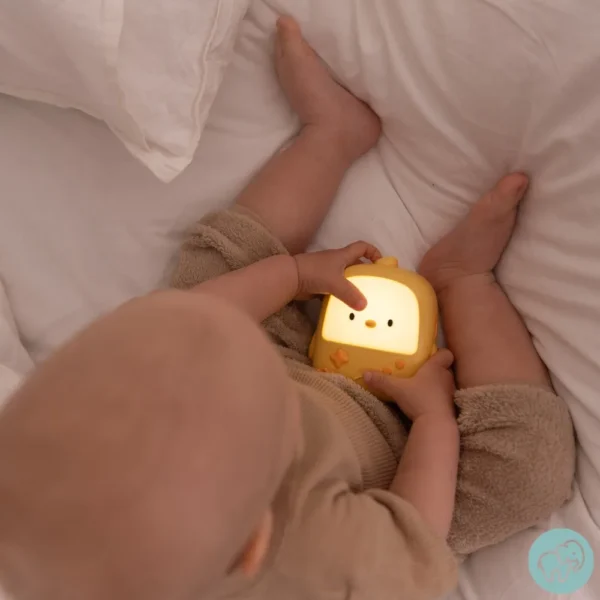 Lampka nocna LED kurczaczek żółty