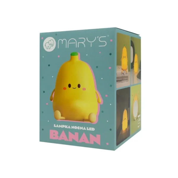 Lampka nocna LED Banan - pudełko