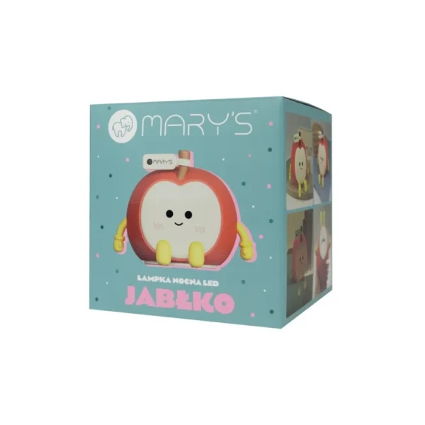 lampka nocna LED jabłko - pudełko