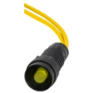 Kontrolka LED diodowa fi 5 mm żółta