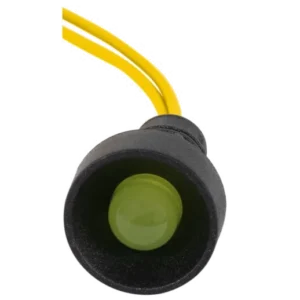 Kontrolka LED diodowa fi 10 mm żółta