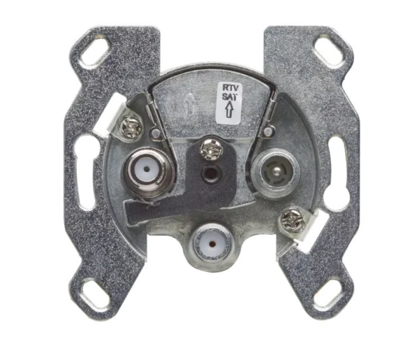 Mechanizm gniazda RTV + 2xSAT końcowego – Hager 53455331