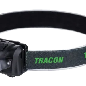 Latarka czołowa LED 120 lm IPX4 bateryjna 3×AAA – Tracon HL120E
