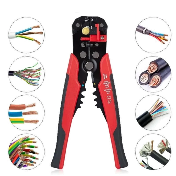 Ściągacz Izolacji Do Kabli 0,2–6 mm² Automatyczny SI-6APR