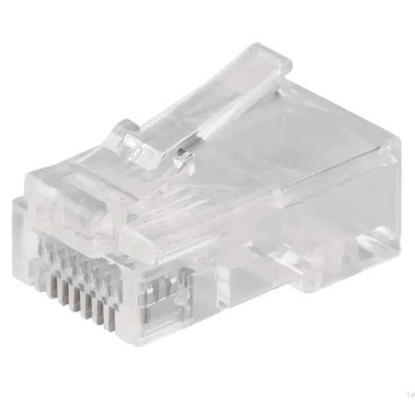 Wtyk RJ45 UTP CAT5E 8p8c do przewodu typu drut EMOS K0102