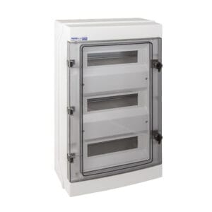 Rozdzielnica hermetyczna natynkowa RH-36/3 NEO Series, 36-modułowa (3×12), IP65, IK07, 1000V DC – Elektro-Plast