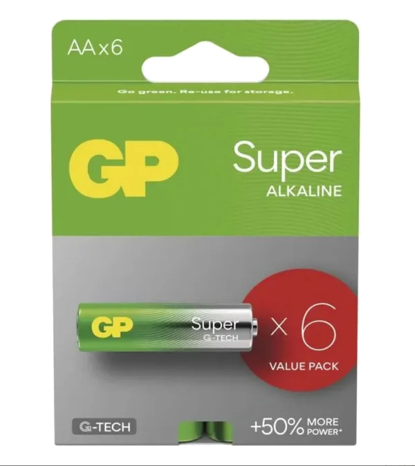 Bateria GP Super Alkaline AA LR6