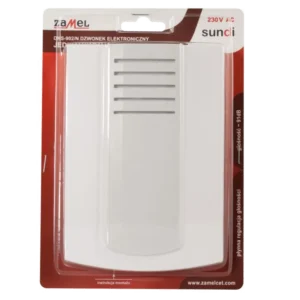 Dzwonek jednotonowy 230V ecru DNS-902N-ECR Zamel