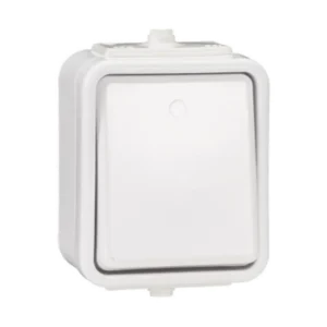 Łącznik 1-biegunowy IP44 biały Cedar Schneider Electric WNT100C01