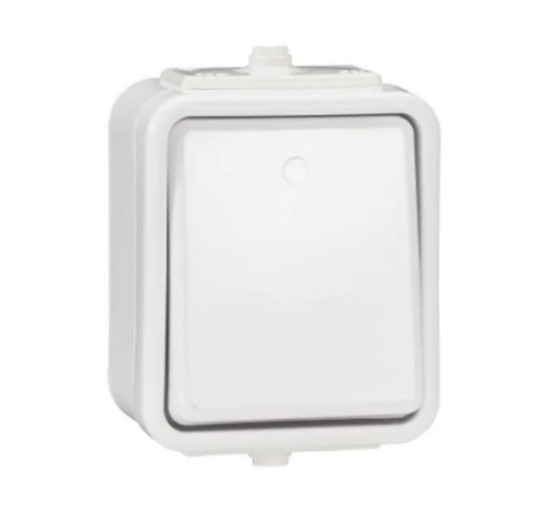 Łącznik 1-biegunowy IP44 biały Cedar Schneider Electric WNT100C01