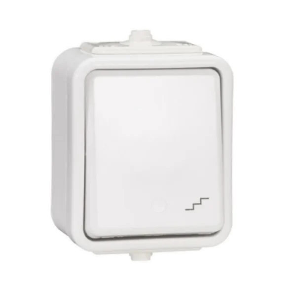 Łącznik schodowy IP44 biały Cedar Schneider Electric WNT600C01