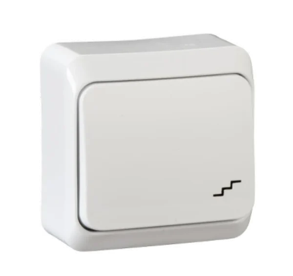 Łącznik schodowy Schneider Prima biały IP20 WDE001060