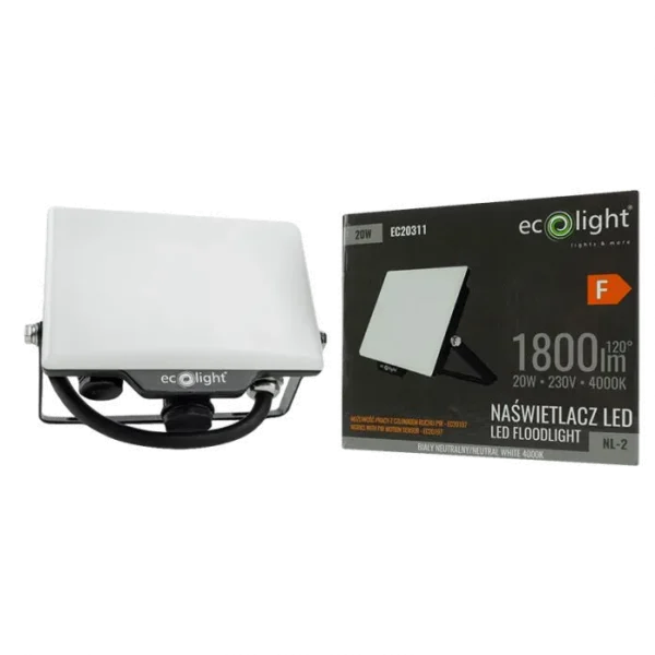 Naświetlacz LED 20W Eco Light EC20311
