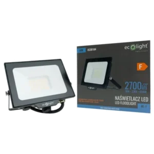 Naświetlacz LED 30W 6500K 2700lm IP65 NL-1 EcoLight EC20184