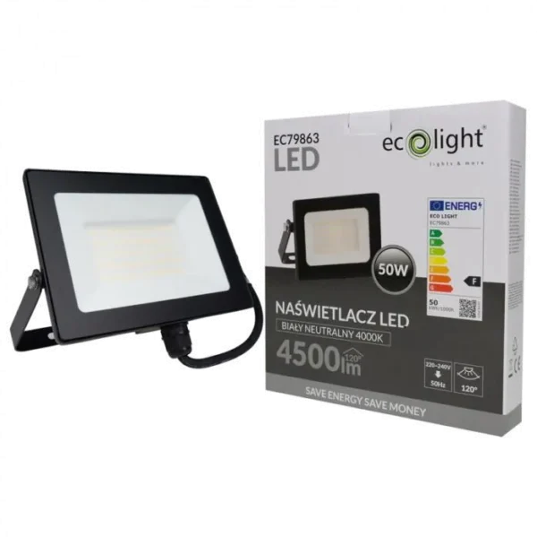 Naświetlacz LED 50W Eco Light EC79863