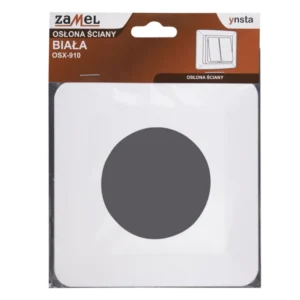 Osłona ściany pojedyncza biała OSX-910-BIA Zamel