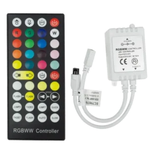 Sterownik LED RGB+CCT 24A 288W z pilotem 40P IR – EC79876