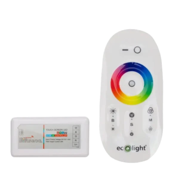 Sterownik RGBW dotykowy 24A 288W RF EcoLight EC79778