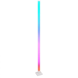 Stojąca lampa RGB muzyczna LED TUYA biała EcoLight EC20545