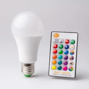 Żarówka LED CLASSIC E27 8W RGBW 640lm mleczny klosz – EC79455