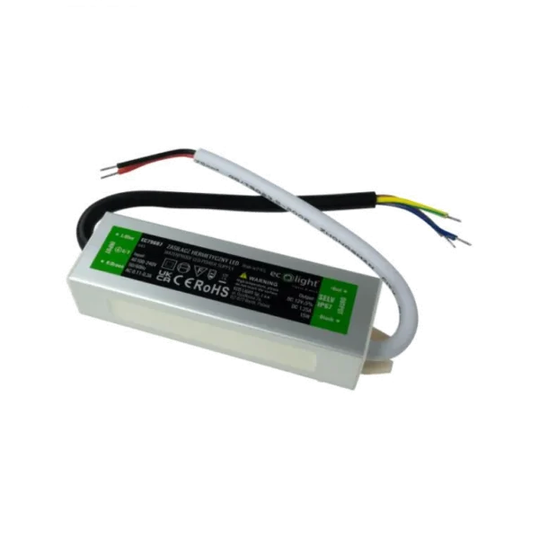 Zasilacz LED hermetyczny 15W 12V 1.25A IP67 EC79607