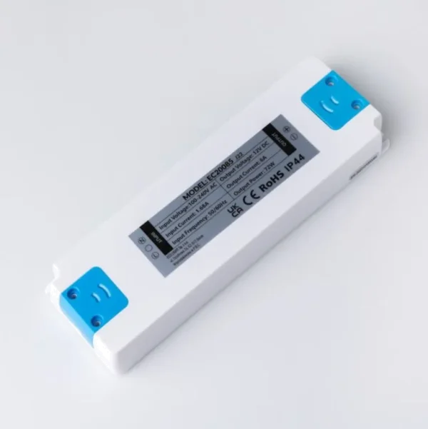 Zasilacz meblowy 72W 12V IP44 EC20085