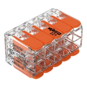 Złączka WAGO UNI 10x4 mm² z dźwignią – nr kat. 221-420