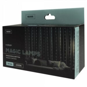 Magiczna kurtyna LED 200LED 3×1 m 6500K USB – EcoLight ML61616
