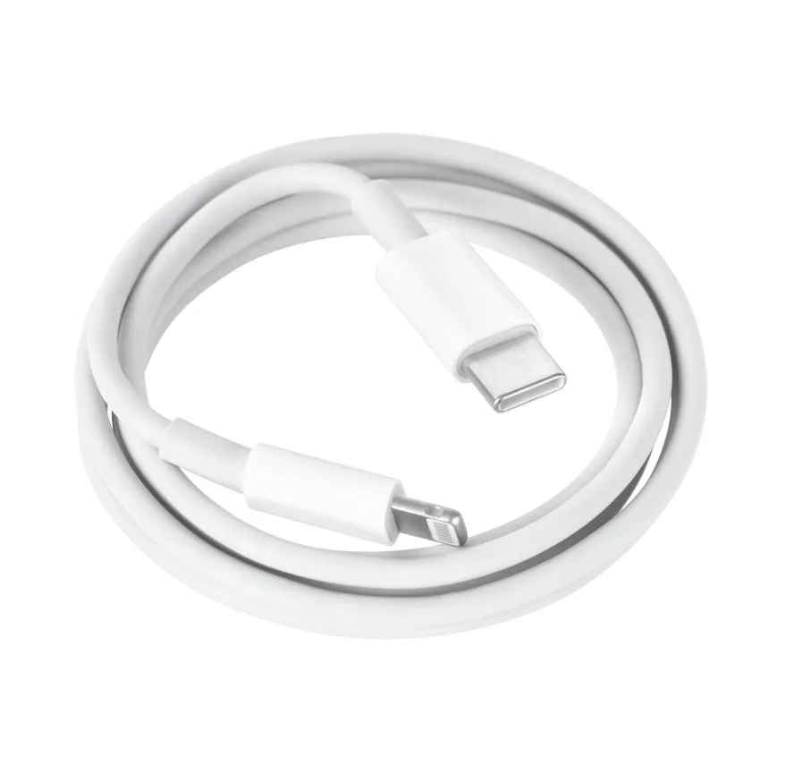 kabel USB-C Lightning 1 m biały do szybkiego ładowania - Rebel 2 kabel USB-C Lightning 1 m