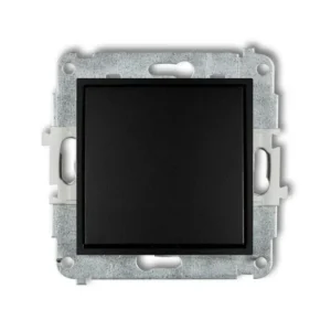 Karlik MINI Łącznik jednobiegunowy czarny mat 12MWP-1